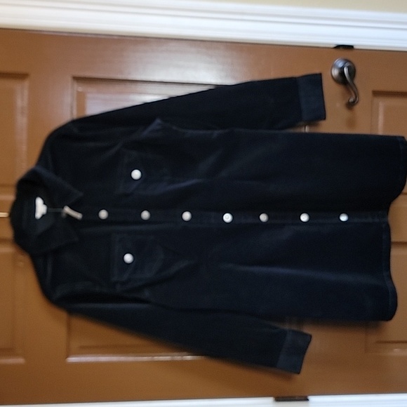 Cato Dresses & Skirts - Cato-Black Corduroy, collared,  long sleeved dress Size XL. NWT.